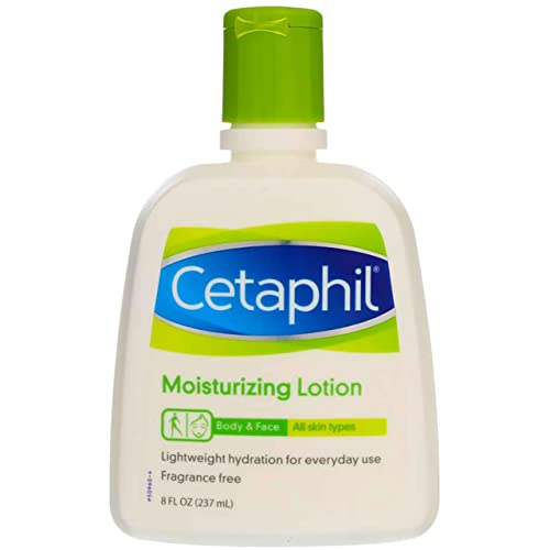Cetaphil Moisturizing Lotion, 8 fl oz (Pack of 3), Hydrating Moisturizer For All Skin Types, Instant Hydration lasting up to 24 Hours, Non-Greasy, Lotion for Even the Most Sensitive Skin