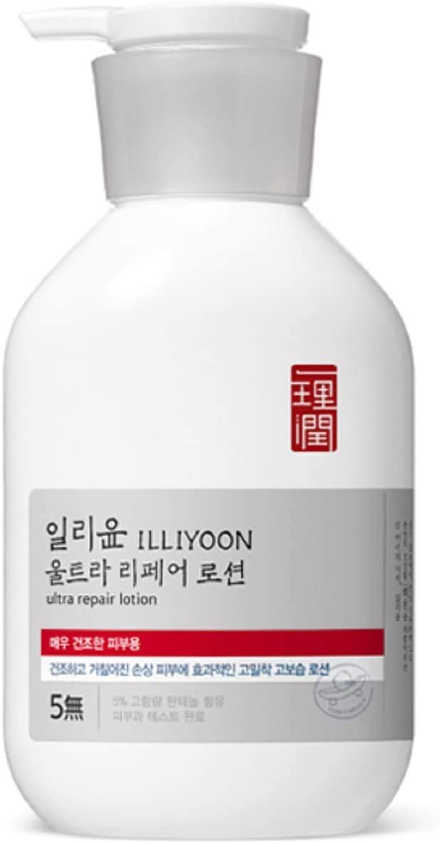 Illiyoon Ultra Repair Lotion 350ml(12 Fl Oz) | Skin Moisturizing Lotion for Face and Body | Enhancing Skin Barrier Moisturizer for Dry and Sensitive Skin