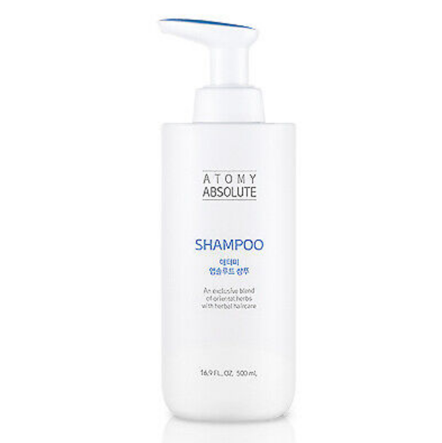 Atomy Absolute Shampoo All Hair Types Healthy Scalp Herbal 16.9 fl. oz NEW