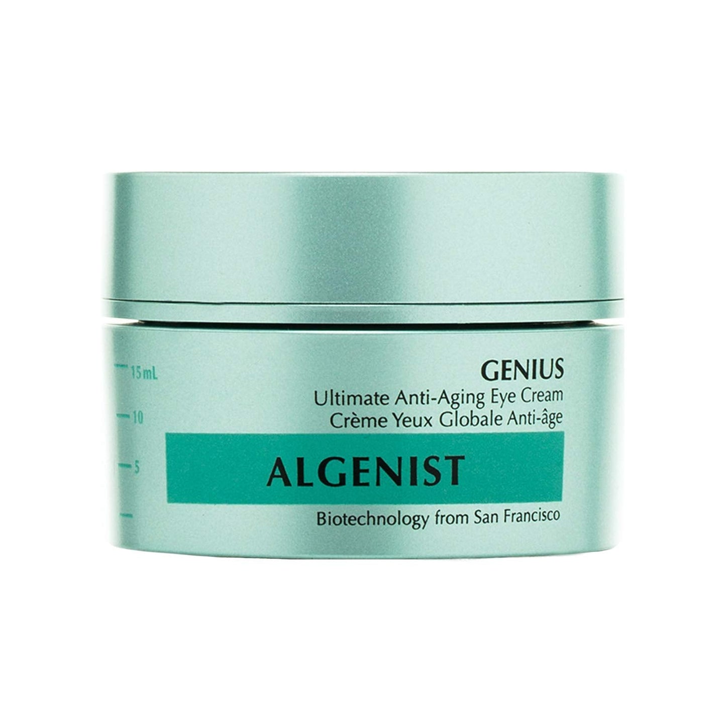 Algenist GENIUS Ultimate Anti-Aging Eye Cream - Vegan Firming & Smoothing Under Eye Cream with Microalgae Oil & Collagen - Non-Comedogenic & Hypoallergenic Skincare (15ml / 0.5oz)