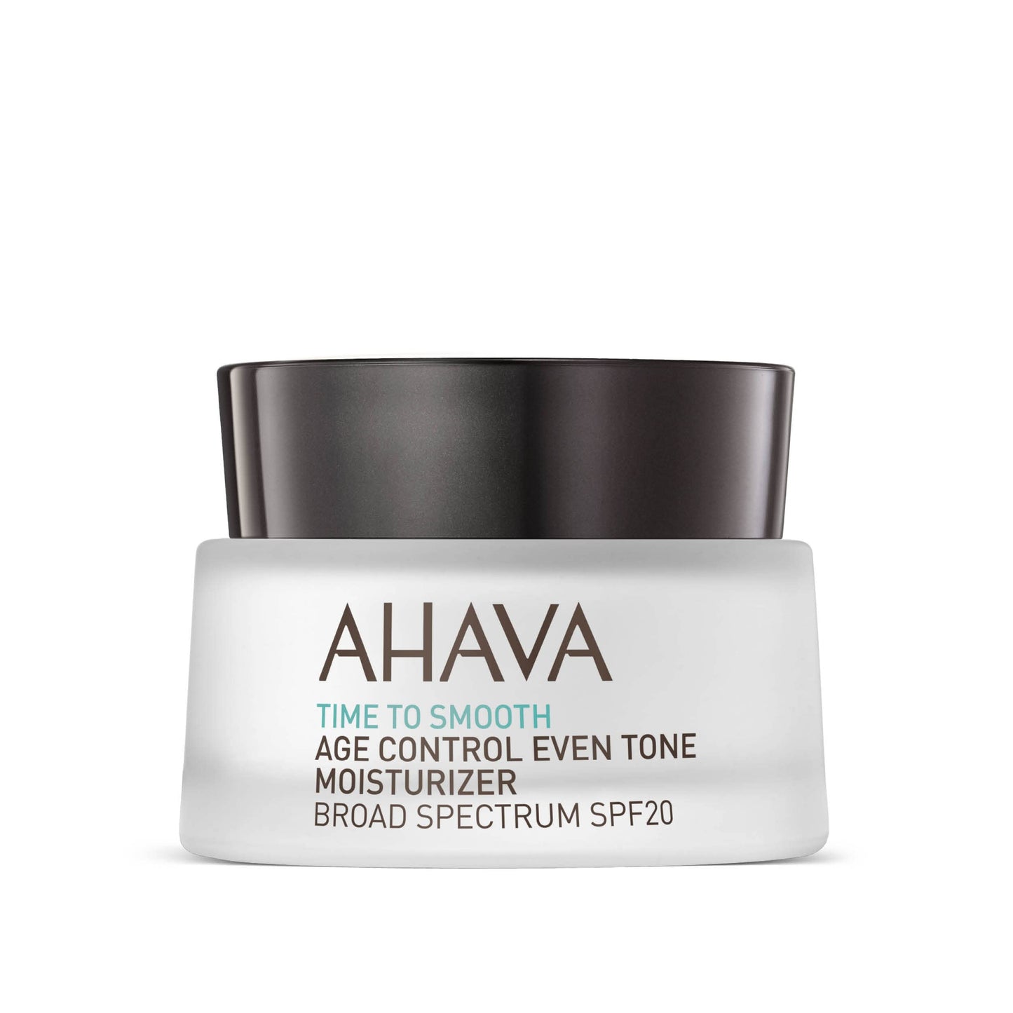 AHAVA Age Control Even Tone Moisturizer, Broad Spectrum, SPF20 - Brightens & Evens Skin Out, Hydrate & Protect Against UVA/B, Enriched with Osmoter, VF Brightening Accelerator & 3D Complex, 1.7 Fl.Oz