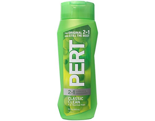 Pert Plus 2 in 1 Classic Clean Shampoo & Conditioner Medium Formula for Normal Hair 13.5 Fl Ounces (Pack of 3)
