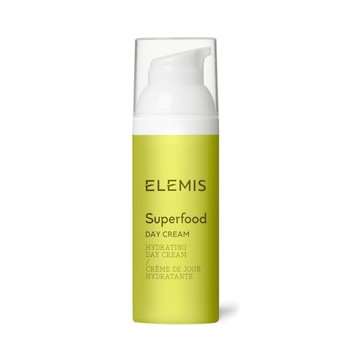 ELEMIS Superfood Day Cream | Vitamin-Rich Lightweight Prebiotic Daily Moisturizer Replenishes, Hydrates and Protects for Radiant, Healthy Skin | 50 mL