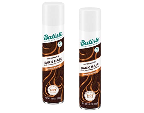 Batiste Color Dry Shampoo, Dark Hair 200 ml ( Pack of 2)