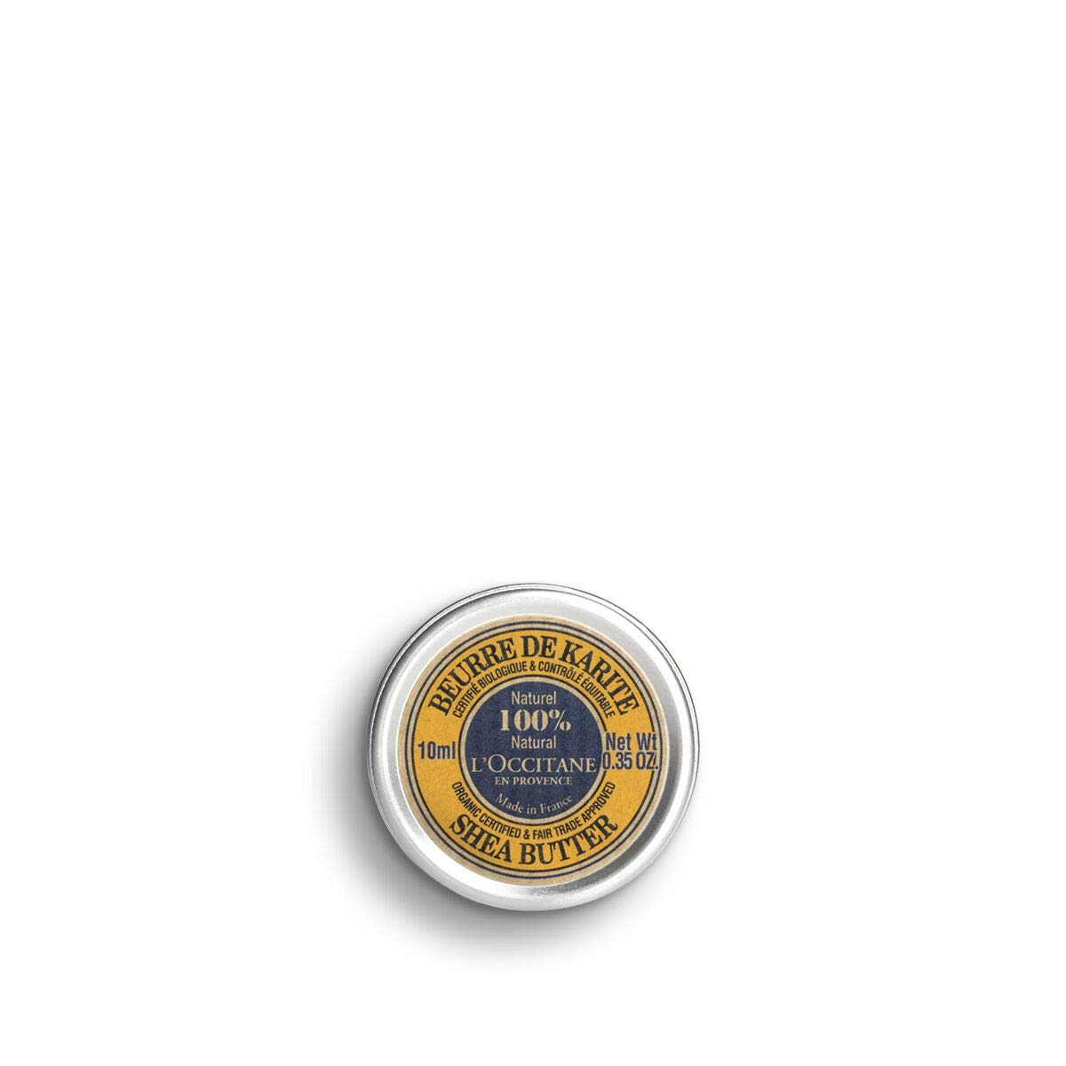 L’OCCITANE Organic-Certified* Pure Shea Butter, 0.35 oz