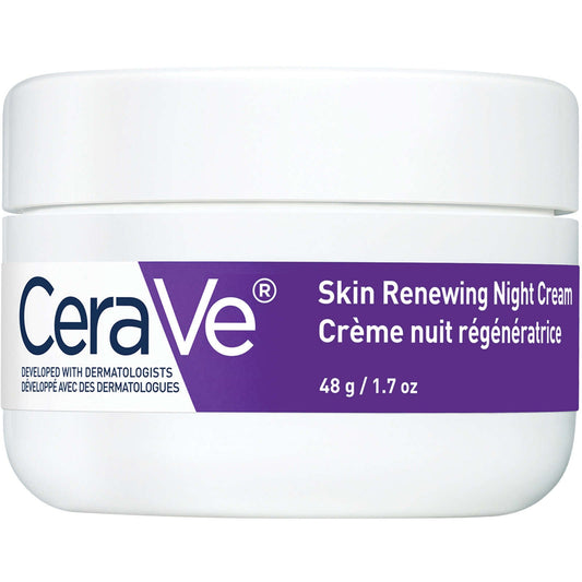 CeraVe Anti-Aging Night Cream Hyaluronic Acid Ceramide Niacinamide 1.7oz NEW