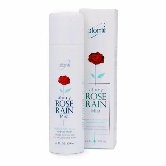 Atomy Rose Rain Mist Lasting Hydration Natural Rosewater Fine 4.4 fl. oz NEW
