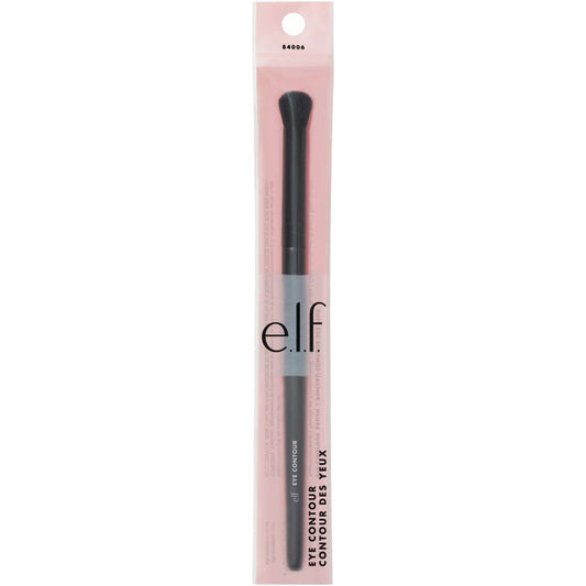 E.L.F. Cosmetics Eye Contour Brush Synthetic Haired Wet Or Dry Definition NEW