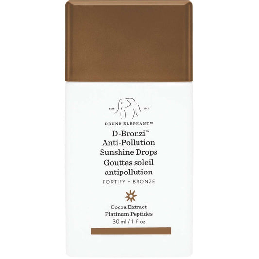 Drunk Elephant D-Bronzi Anti-Pollution Sunshine Drops Omega-Rich Seed 30ml NEW