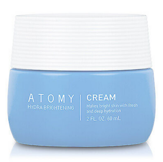 Atomy Hydra Brightening Cream Bright Radiant Skin Natural Glow 2 fl. oz NEW