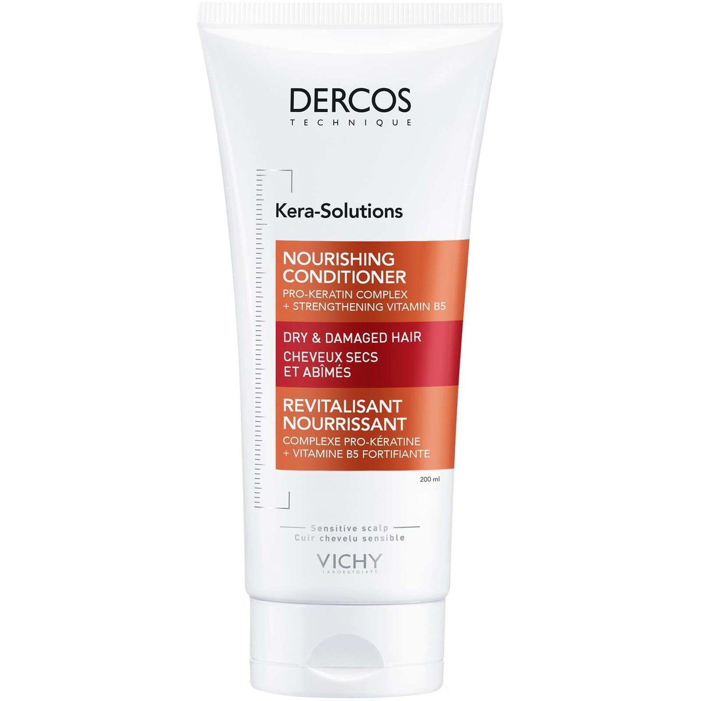 Vichy Dercos Kera-Solutions Nourishing Conditioner Repair Appearance 200ml NEW