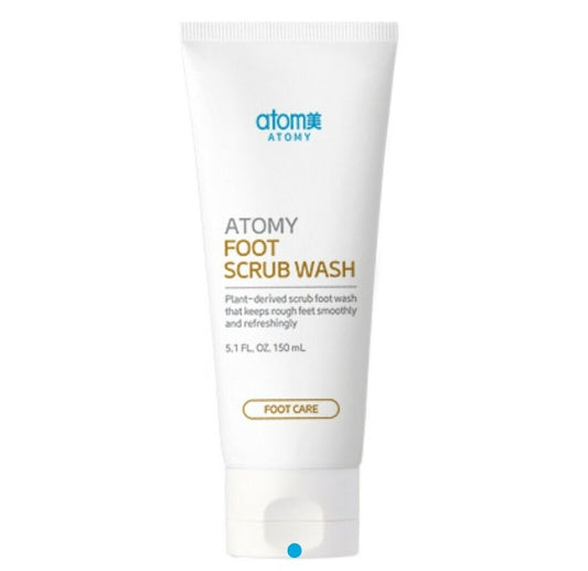 Atomy Foot Scrub Wash Refreshing Massage Moisturize Skin Home Spa 5.1 fl.oz NEW