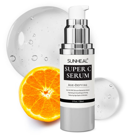 Vitamin Super C Serum for Women over 70, Rapid Anti Aging Serum, Face Lift Cream, Super Hydrates, Softens, Lifts and Firms, Fights Wrinkles, Reduces Dark Spots and Age Spots, Even Skin Tone.