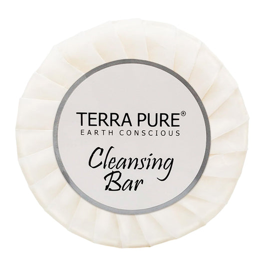 Terra Pure White Tea and Coconut Hotel Soap | Travel Size Toiletries Bulk Set for Airbnb Essentials | 1.25oz Bar Soap | 100 Pieces