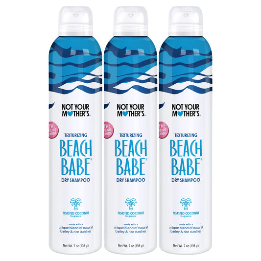 Not Your Mother's Beach Babe Dry Shampoo (3-Pack) - 7 oz Dry Shampoo - Instantly Absorbs Oil While Creating Effortless Sea-Tossed Texture