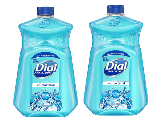 Liquid Hand Soap Refill, Dial Spring Water Hand Wash, 52 Fl Oz (Bundle of 2 Bottle)