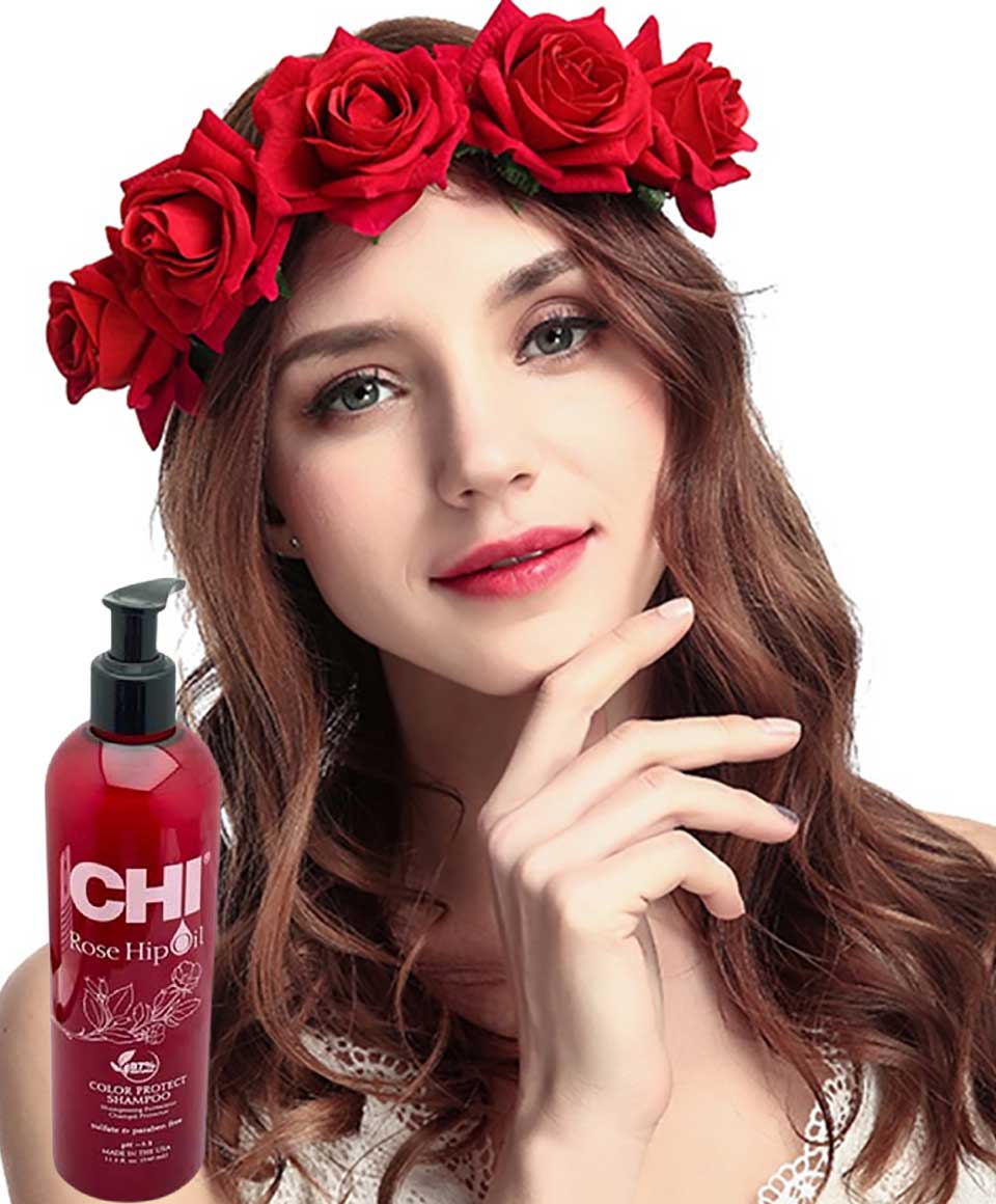CHI Rose Hip Oil Color Protect Shampoo