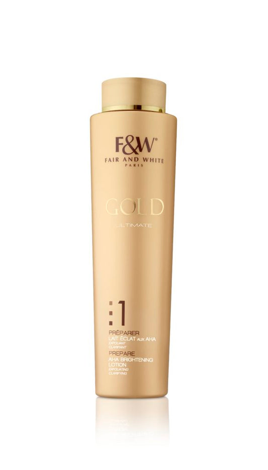 Fair & White Gold Brightening Lotion AHA 350ml NO 1