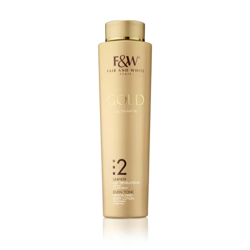 Fair & White Gold Revitalizing Body Lotion 500ml NO 2