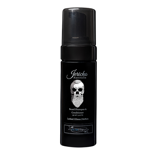 Jericho 2 in 1 Beard Shampoo & Conditioner 150ml - Sea Salt & Driftwood