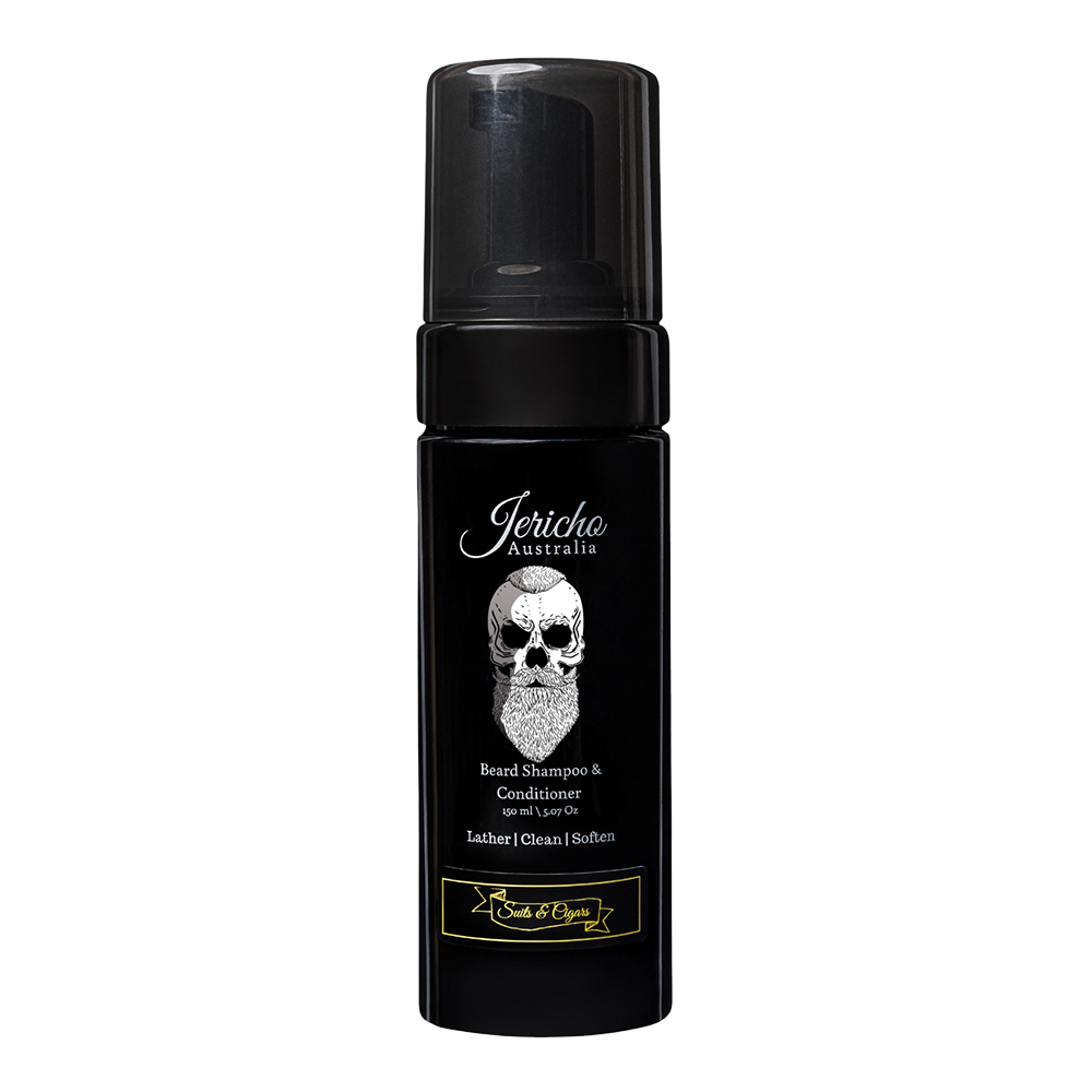 Jericho 2 in 1 Beard Shampoo & Conditioner 150ml - Suits & Cigars
