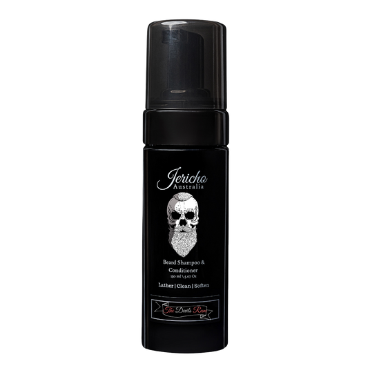 Jericho 2 in 1 Beard Shampoo & Conditioner 150ml - The Devils Rum