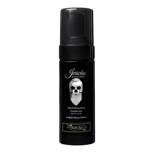 Jericho 2 in 1 Beard Shampoo & Conditioner 150ml - Vanilla Liquor