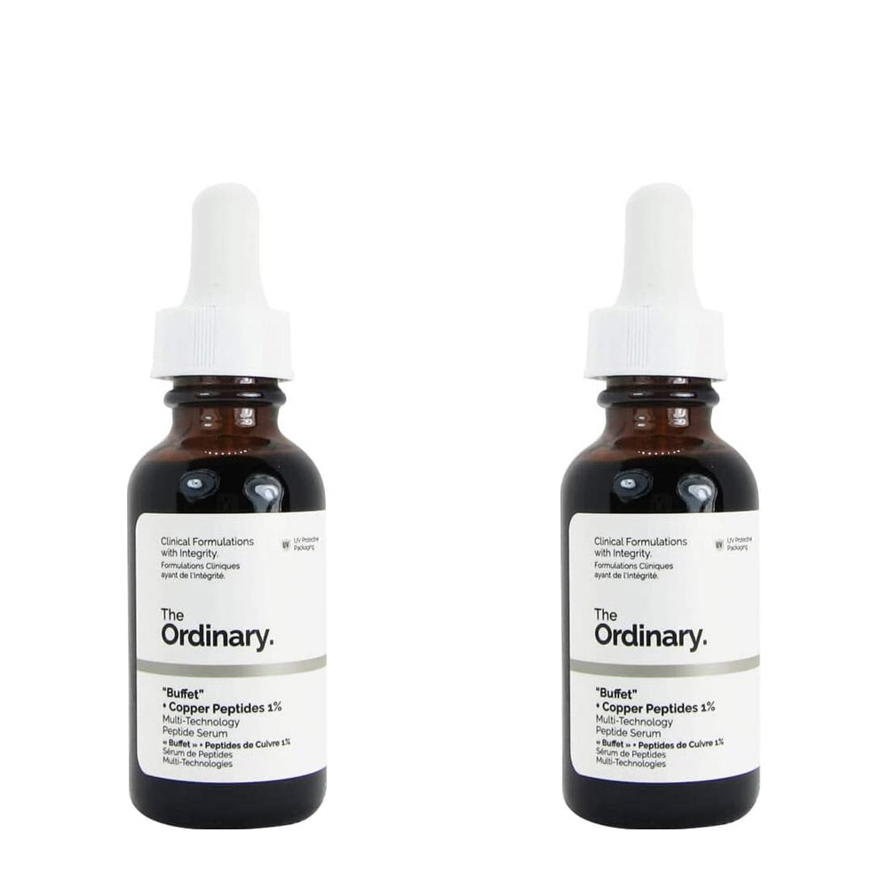 The Ordinary Buffet + Copper Peptides 1% Multi-Technology Peptide Serum- 1fl.oz/30ml - Original The Ordinary Imported From Canada