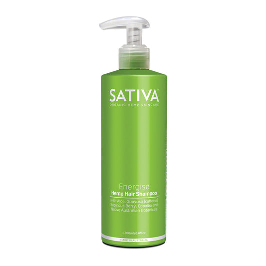 Sativa Energise Hemp Hair Shampoo 200ml