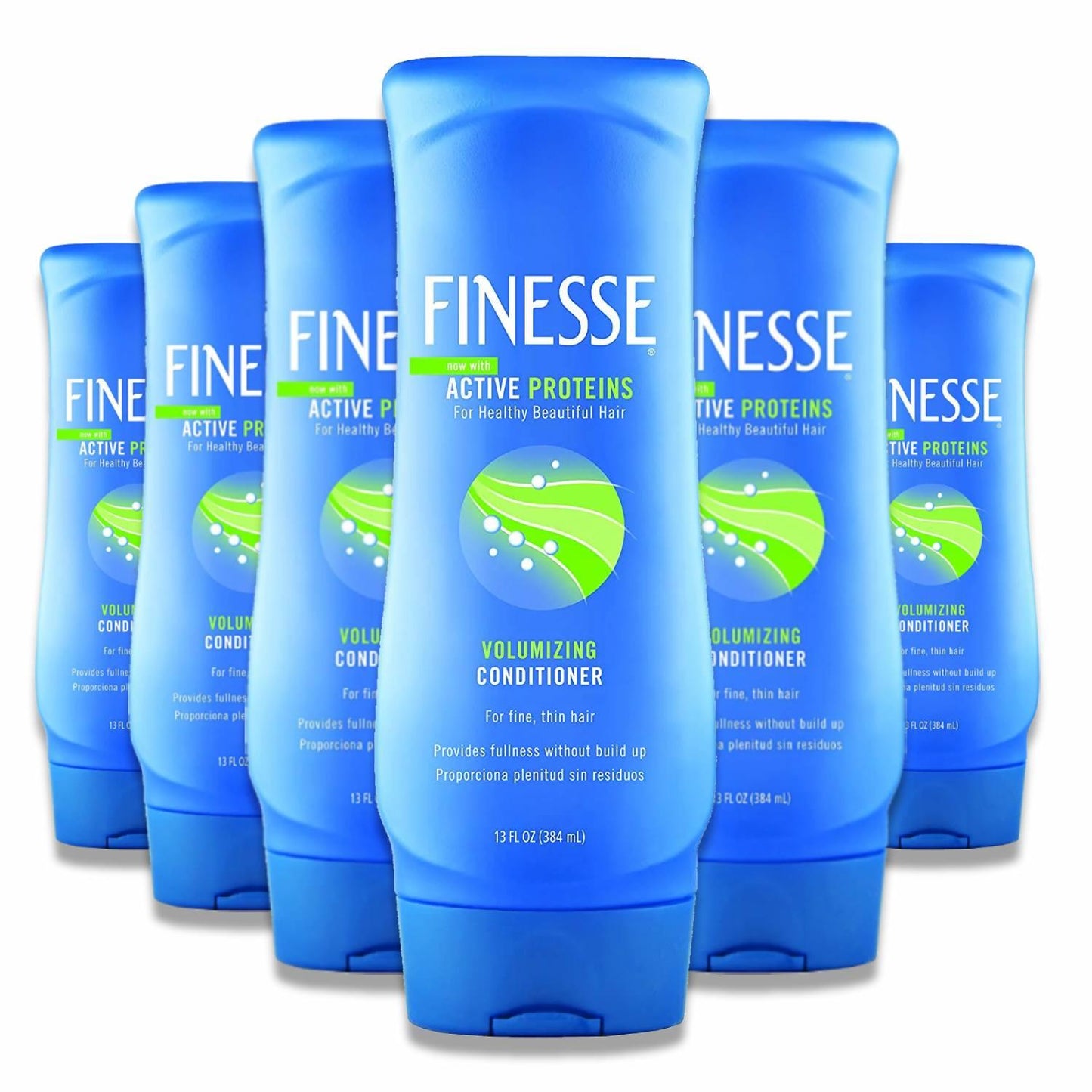 Finesse - Self Adjusting Beautiful Volume Hair Conditioner - 13 Oz - 6 Pack