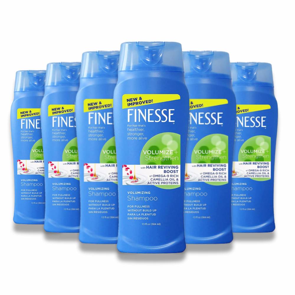 Finesse - Volumize + Strengthen, Volumizing Shampoo - 13 Oz - 6 Pack
