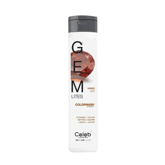 Gem Lites Colorwash Amber Copper Brown 244ml / 8.45oz