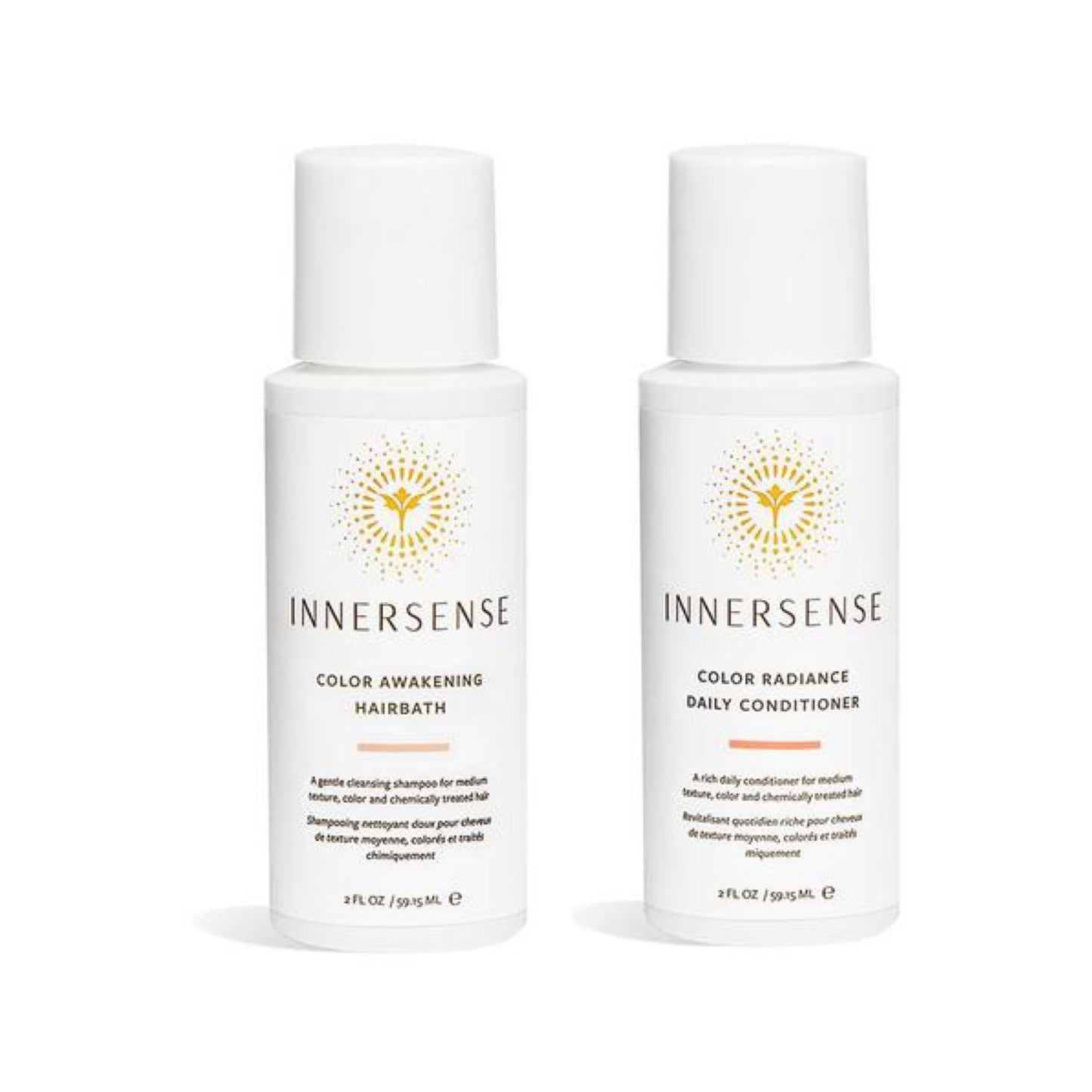 Innersense Color Awakening Hairbath + Radiance Conditioner 2oz
