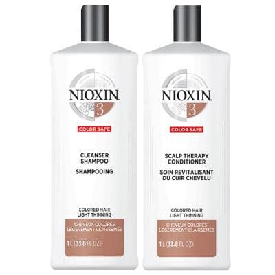 Nioxin 3 Colored Hair Light Thinning Shampoo & Conditioner Duo Set