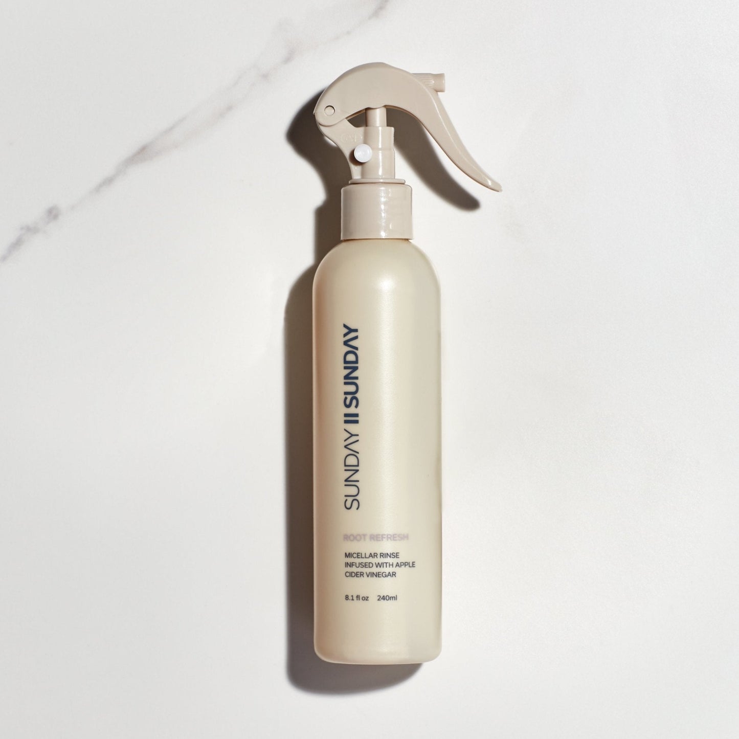 Root Refresh Micellar Rinse Dry Shampoo Alternative with Apple Cider Vinegar