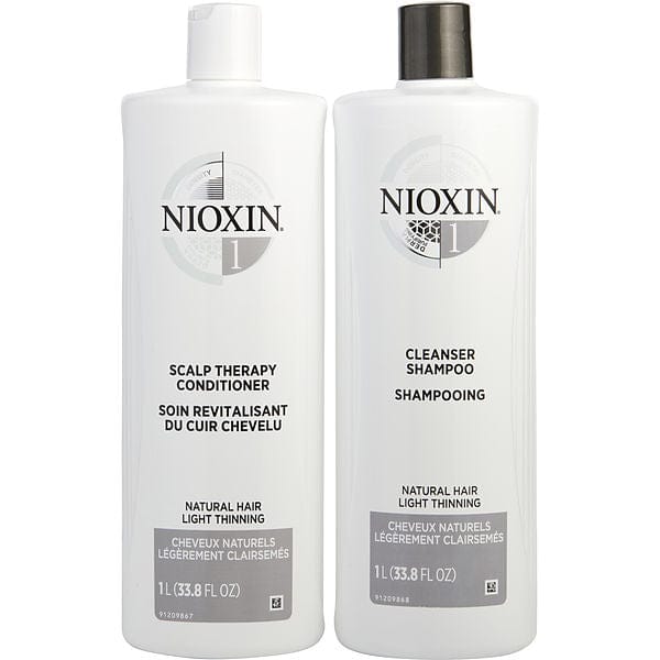 System 1 Natural Hair Light Thinning Shampoo & Conditioner Duo Set