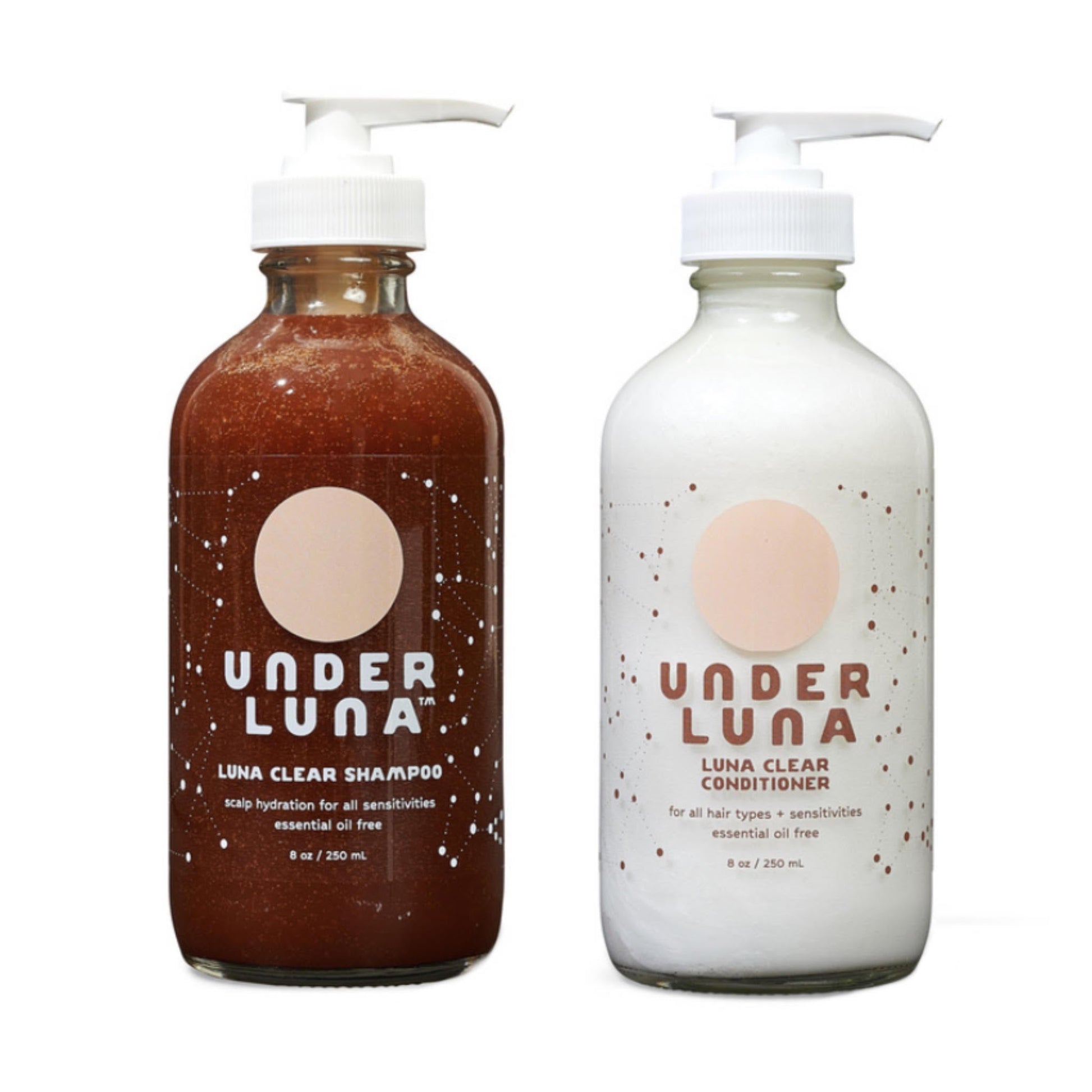Under Luna Luna Clear Shampoo and Conditioner 8 oz
